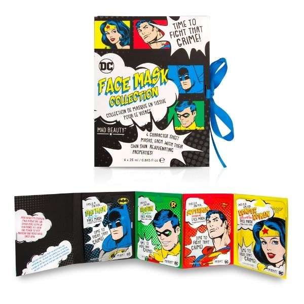 DC Sheet Face Mask Booklet by Mad Beauty