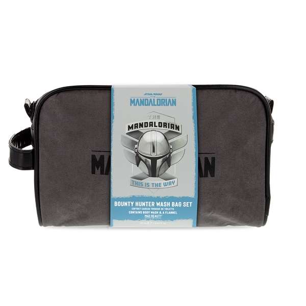 Mandalorian Bounty Hunter Wash Bag Set by Mad Beauty