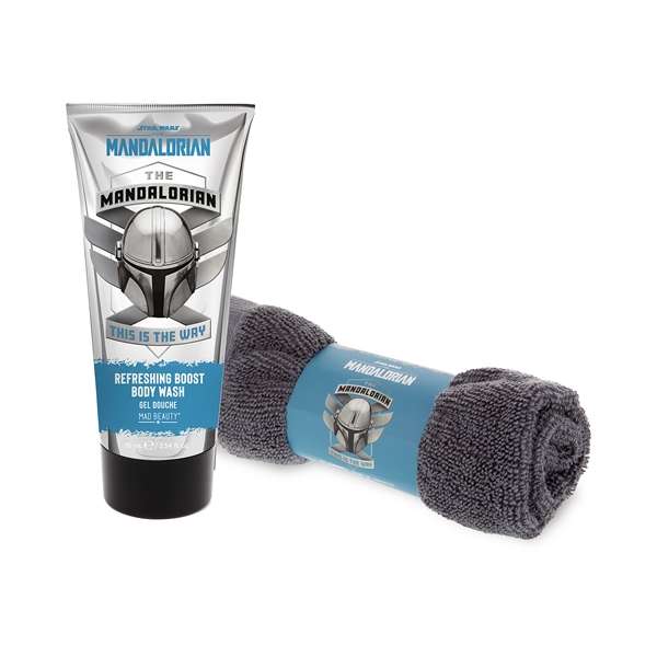 Mandalorian Bounty Hunter Wash Bag Set by Mad Beauty