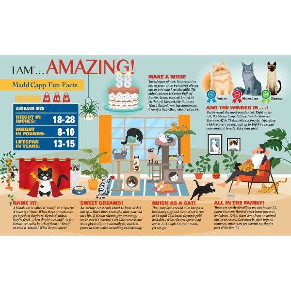 Madd Capp Puzzle 550pc I Am Cat