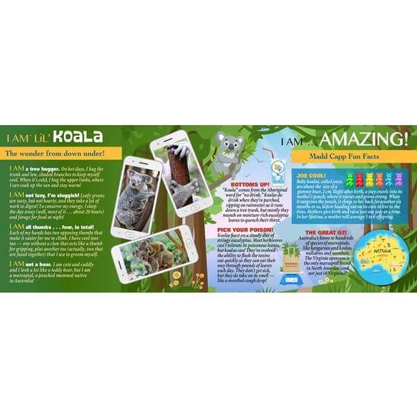 I am Lil Koala Jigsaw Puzzle 100pc by MADD CAPP
