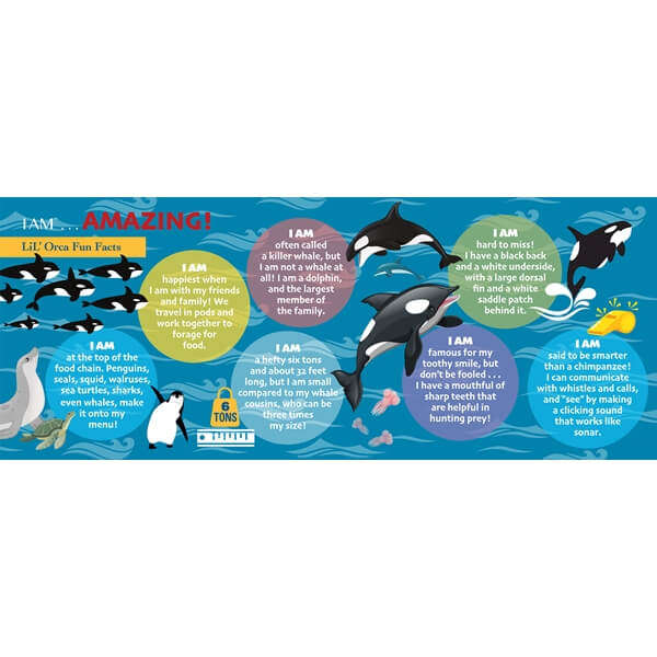 I Am Lil Orca Jigsaw Puzzle 48Pc MADD CAPP