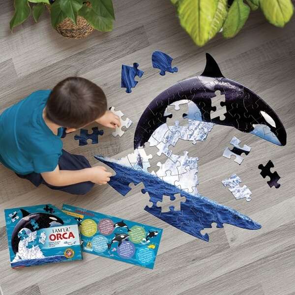I Am Lil Orca Jigsaw Puzzle 48Pc MADD CAPP