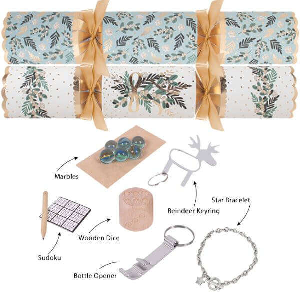 Christmas Crackers 6 Deluxe Mistletoe