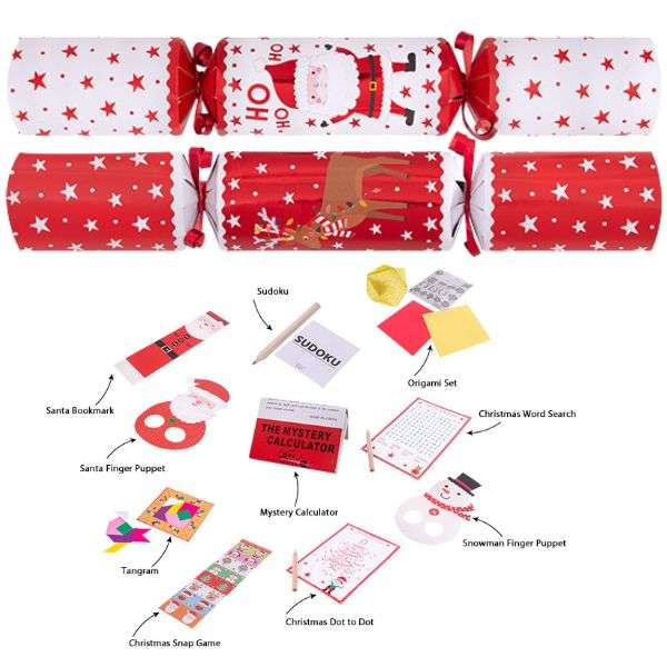 Christmas Crackers 10 Family Santa & Yelpers