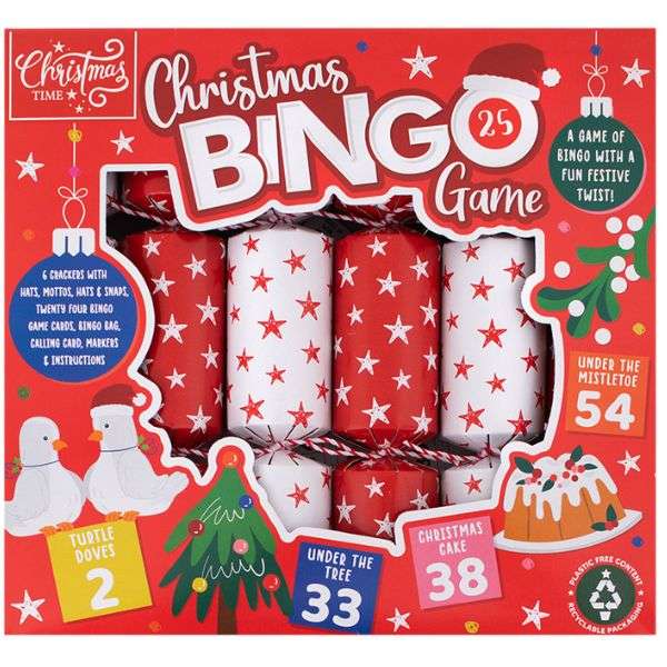 Christmas Crackers 6 Bingo