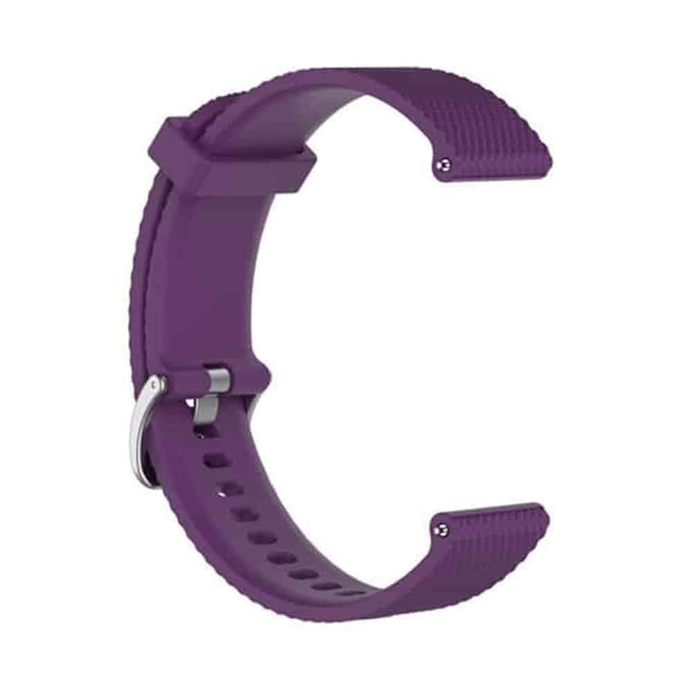 Killer Deals Quick Release 18mm Silicone Strap for Garmin Venu 2S- Brown
