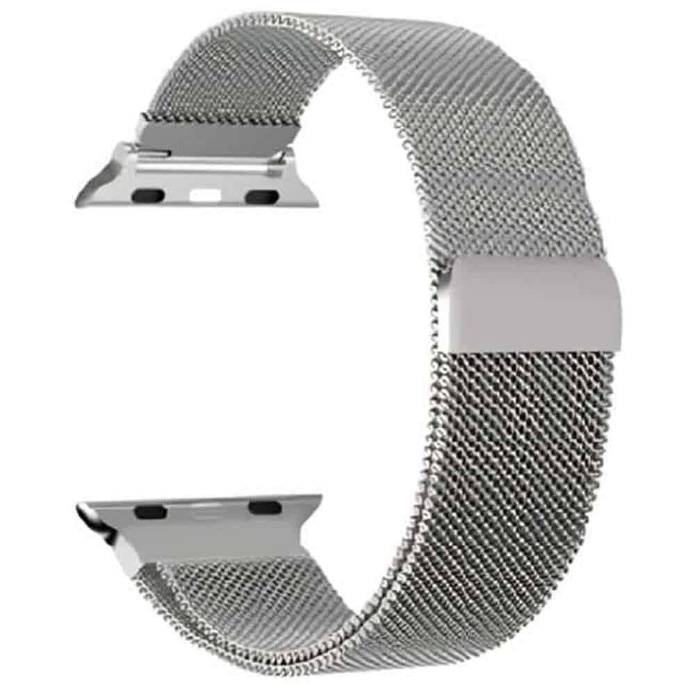 Stainless Steel Milanese Loop Strap for 38/40/41mm Apple Watch - Silver