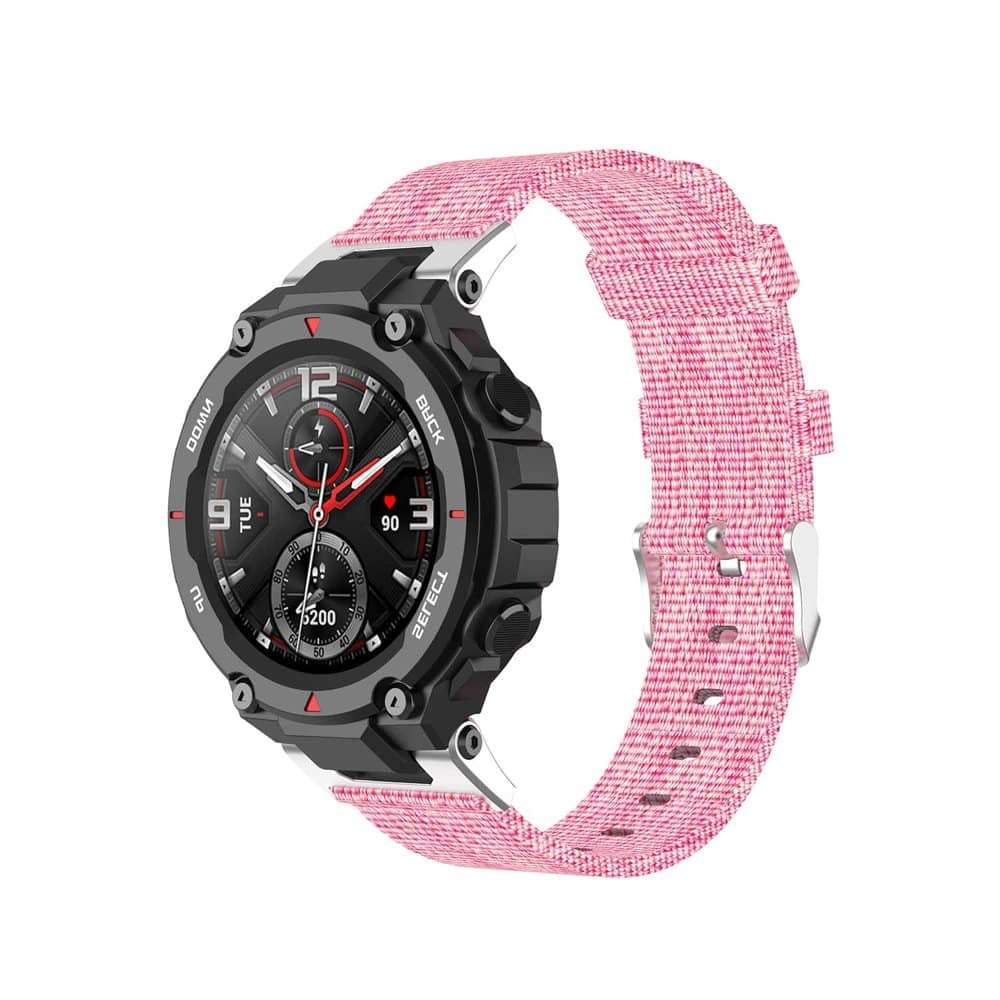 Killer Deals Amazfit T-Rex replacement nylon strap - Pink