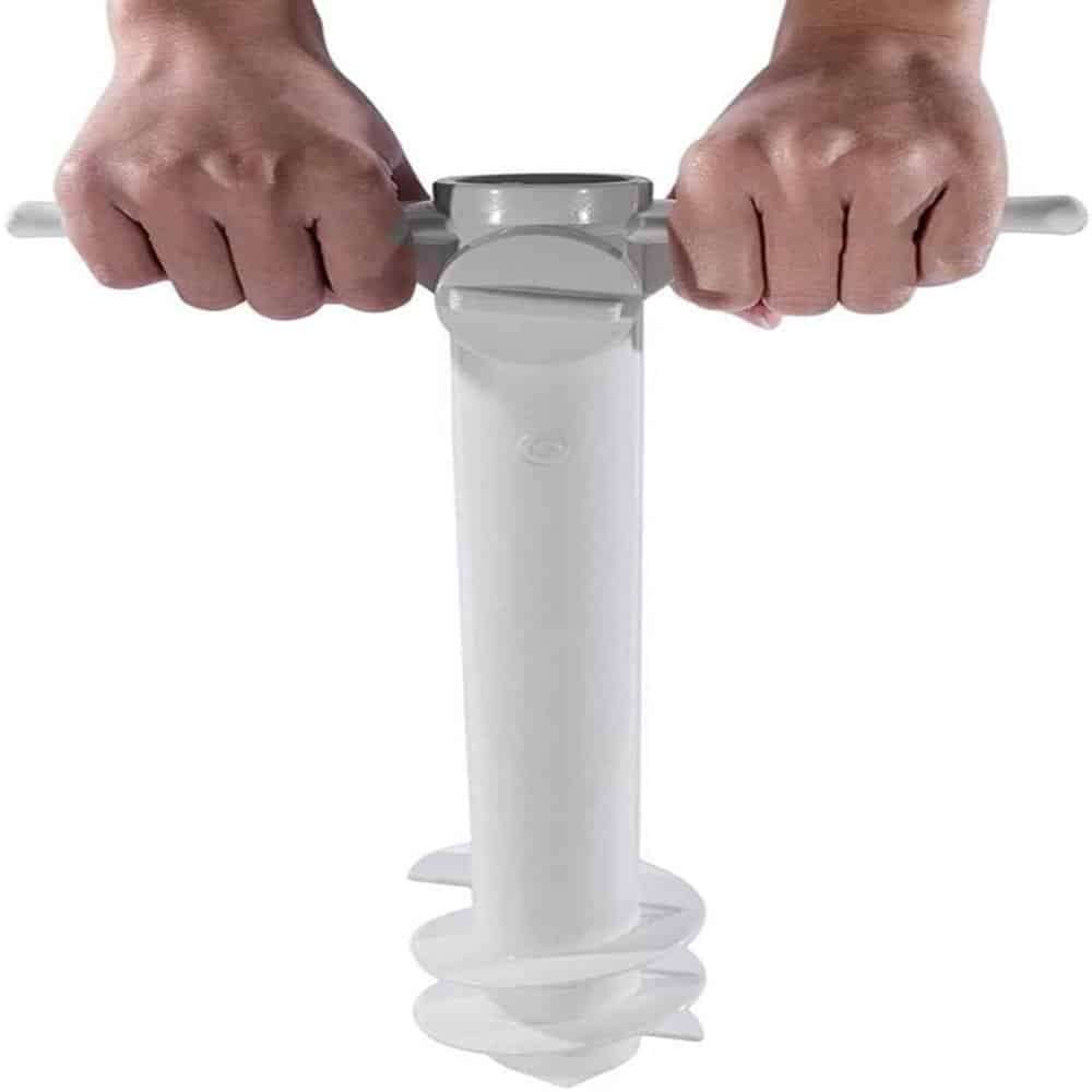 Killer Deals Beach Umbrella Holder Anchor Screw Stake & Towel Hook Set