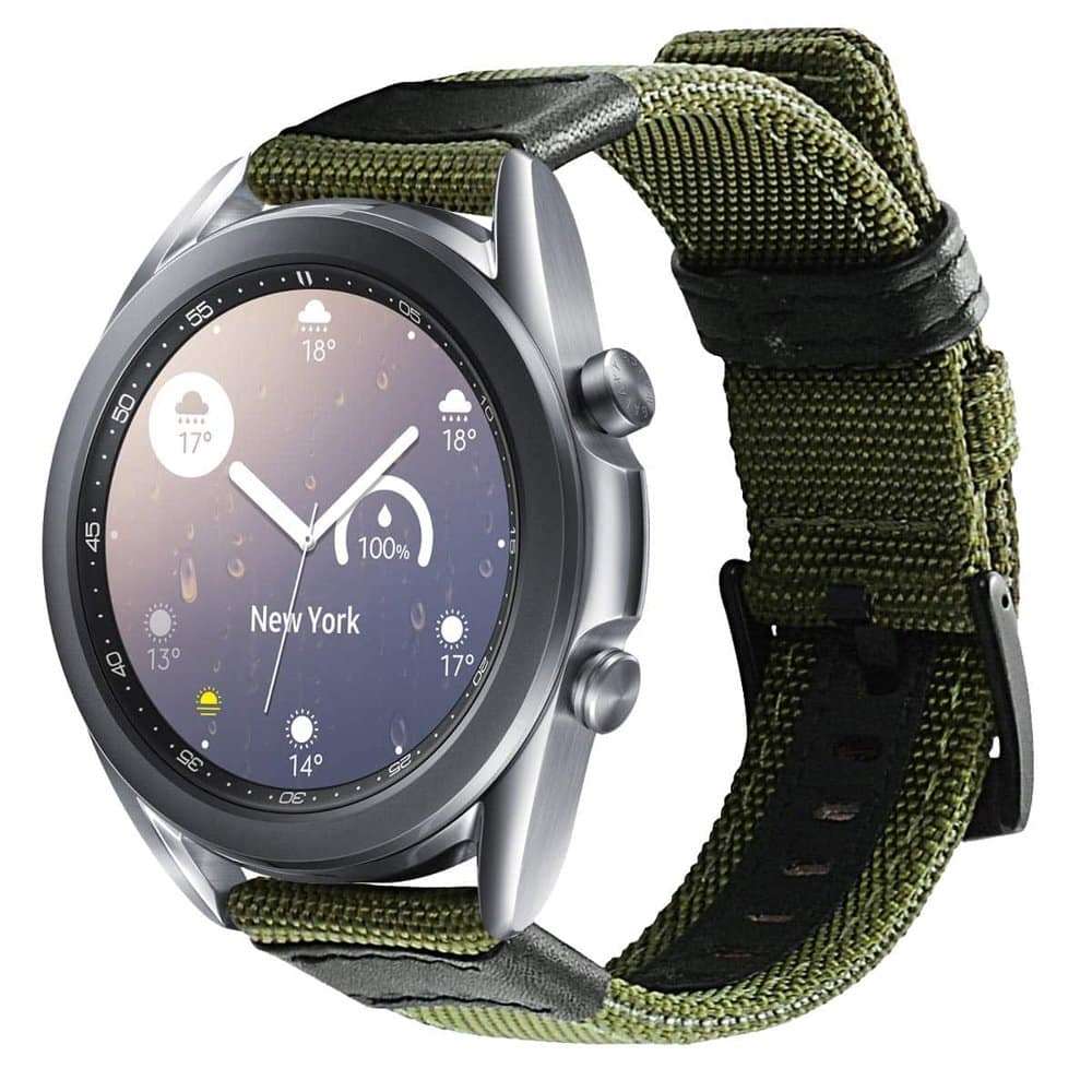 Killer Deals 20mm Nylon Strap for Samsung Galaxy Watch / Watch Active-Green
