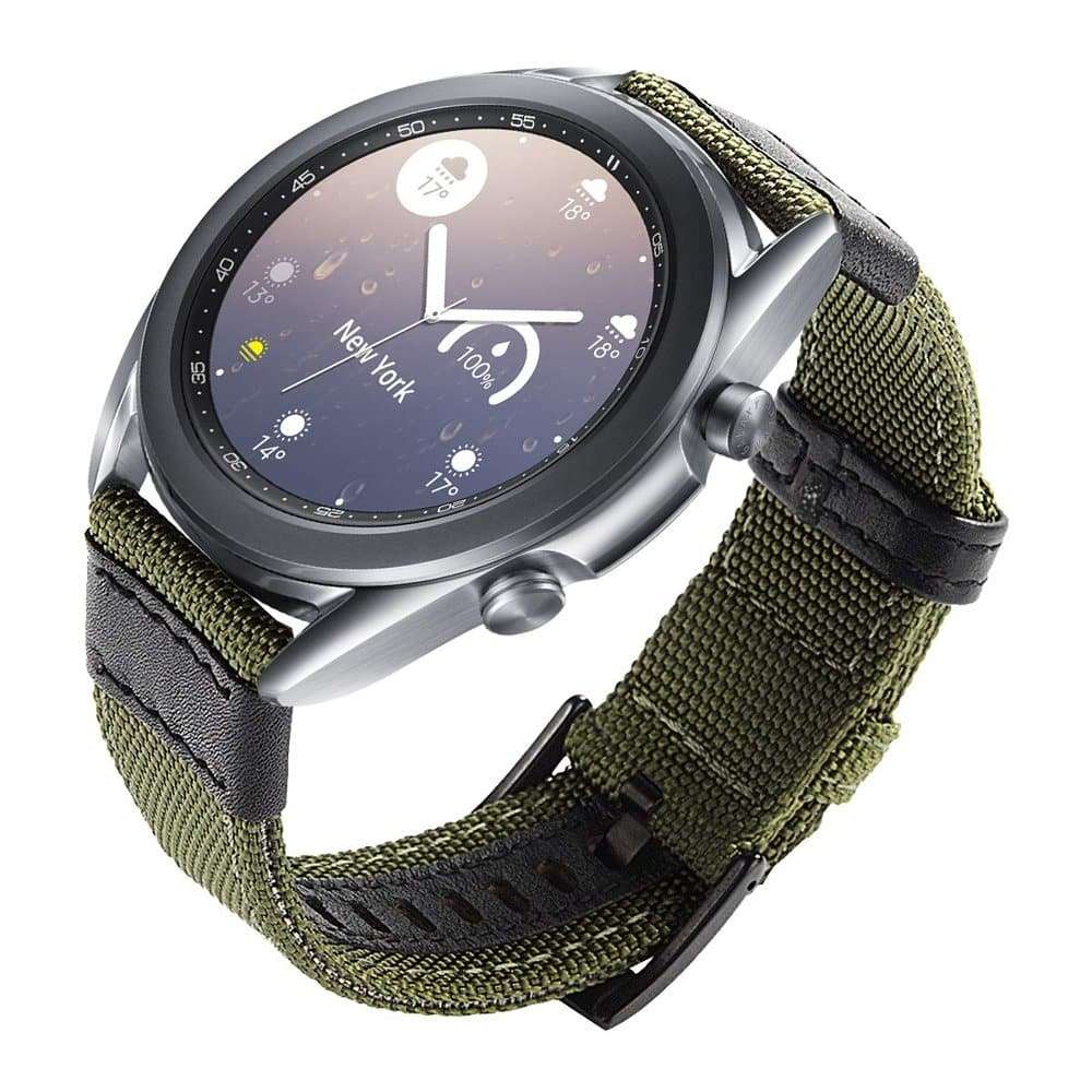 Killer Deals 20mm Nylon Strap for Samsung Galaxy Watch / Watch Active-Green