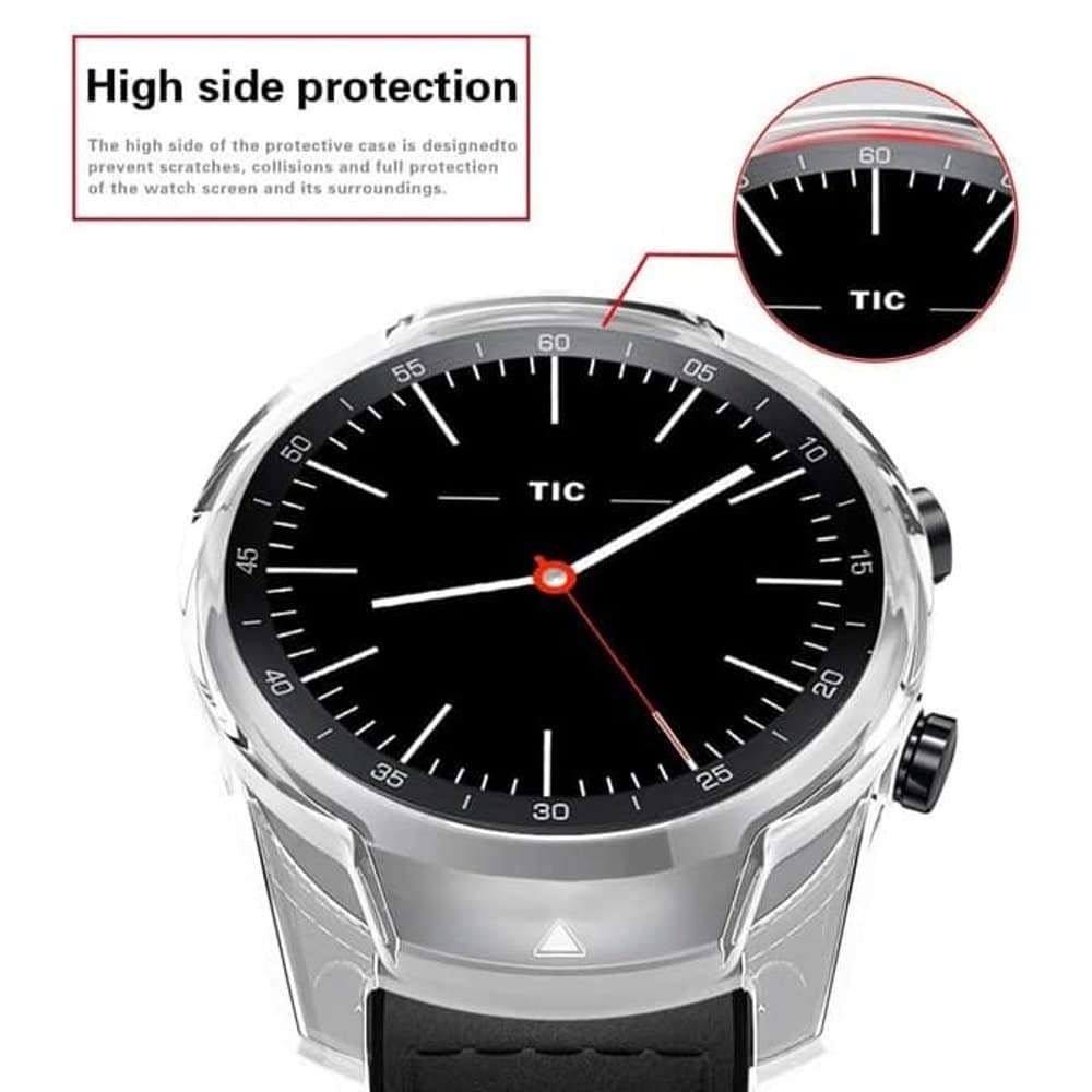Killer Deals Anti-Shatter TPU Screen Protector for TicWatch Pro 3- Black