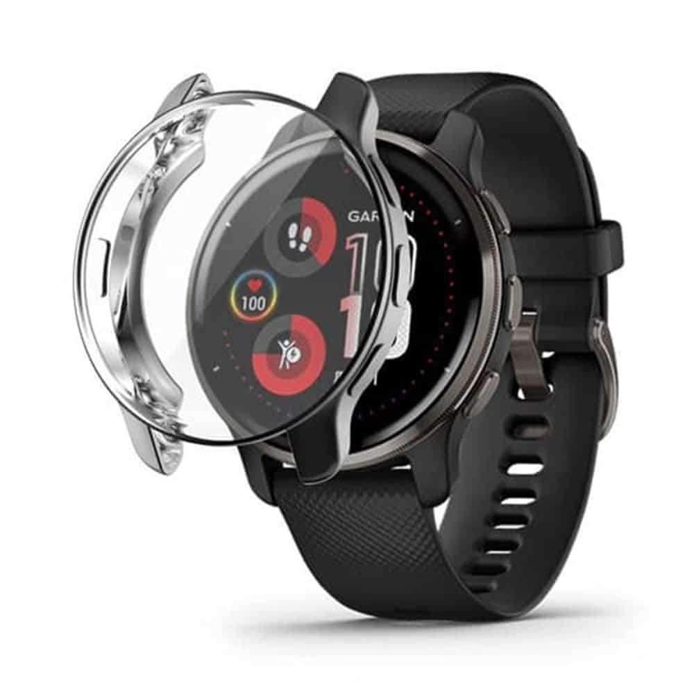 Killer Deals TPU Case for Garmin venu 2 plus---43MM - Silver