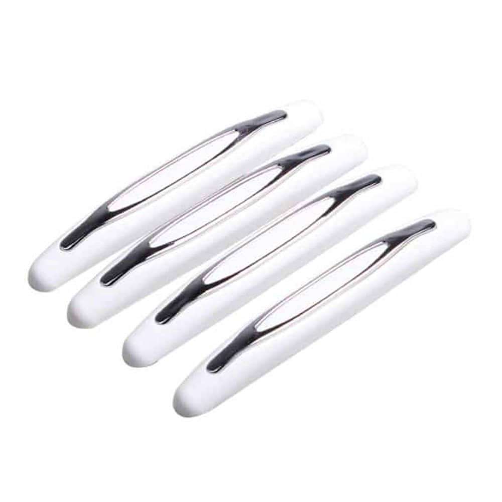 Killer Deals Universal Anti-Scratch Car Door Edge Guard Bumper x4- White