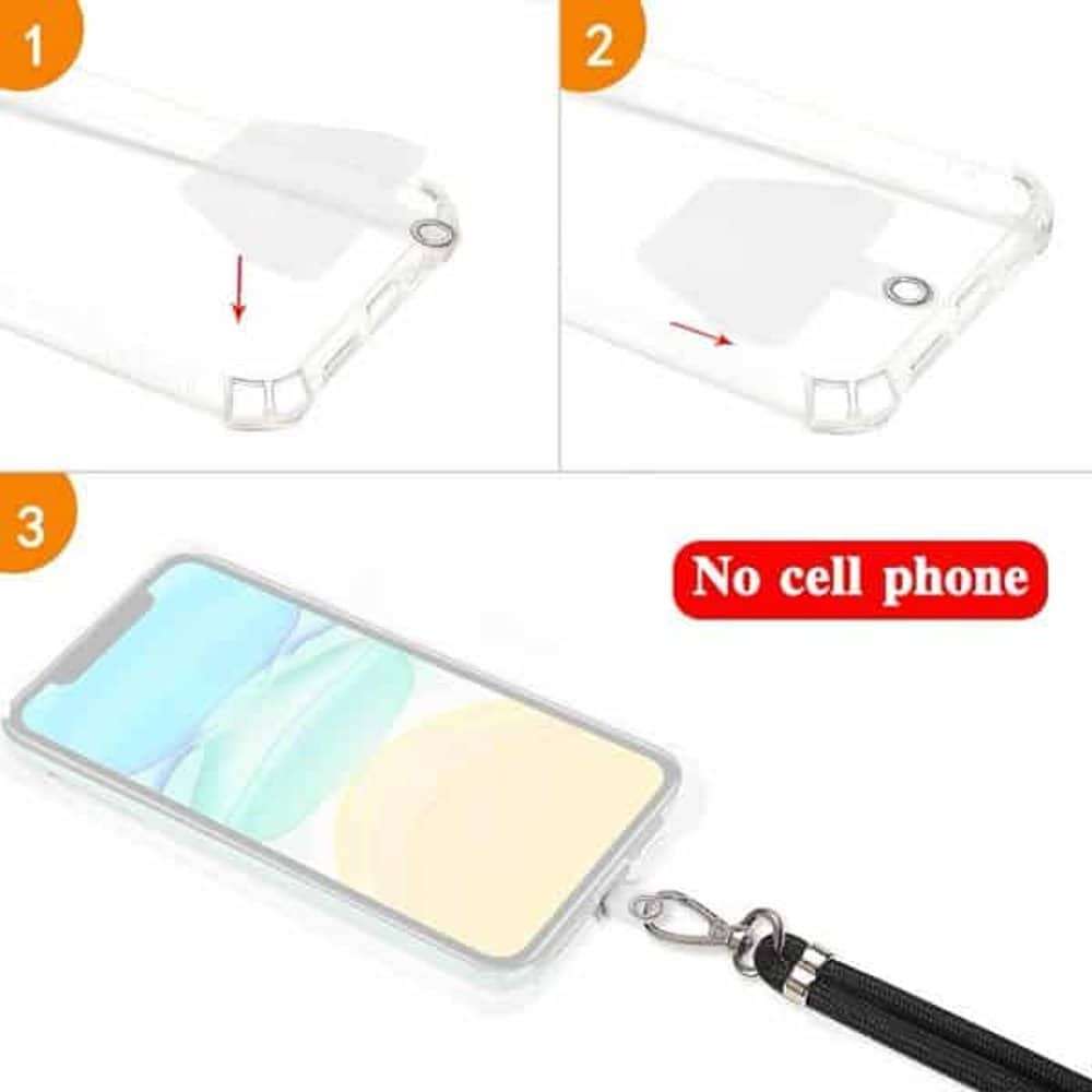 Killer Deals Universal Cell Phone Adjustable Lanyard/Crossbody Safety Tether Strap x10 Combo