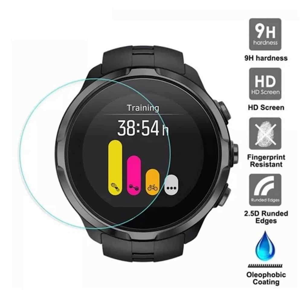 Killer Deals 35mm Tempered Glass Screen Protector for Suunto 7 x2 Combo