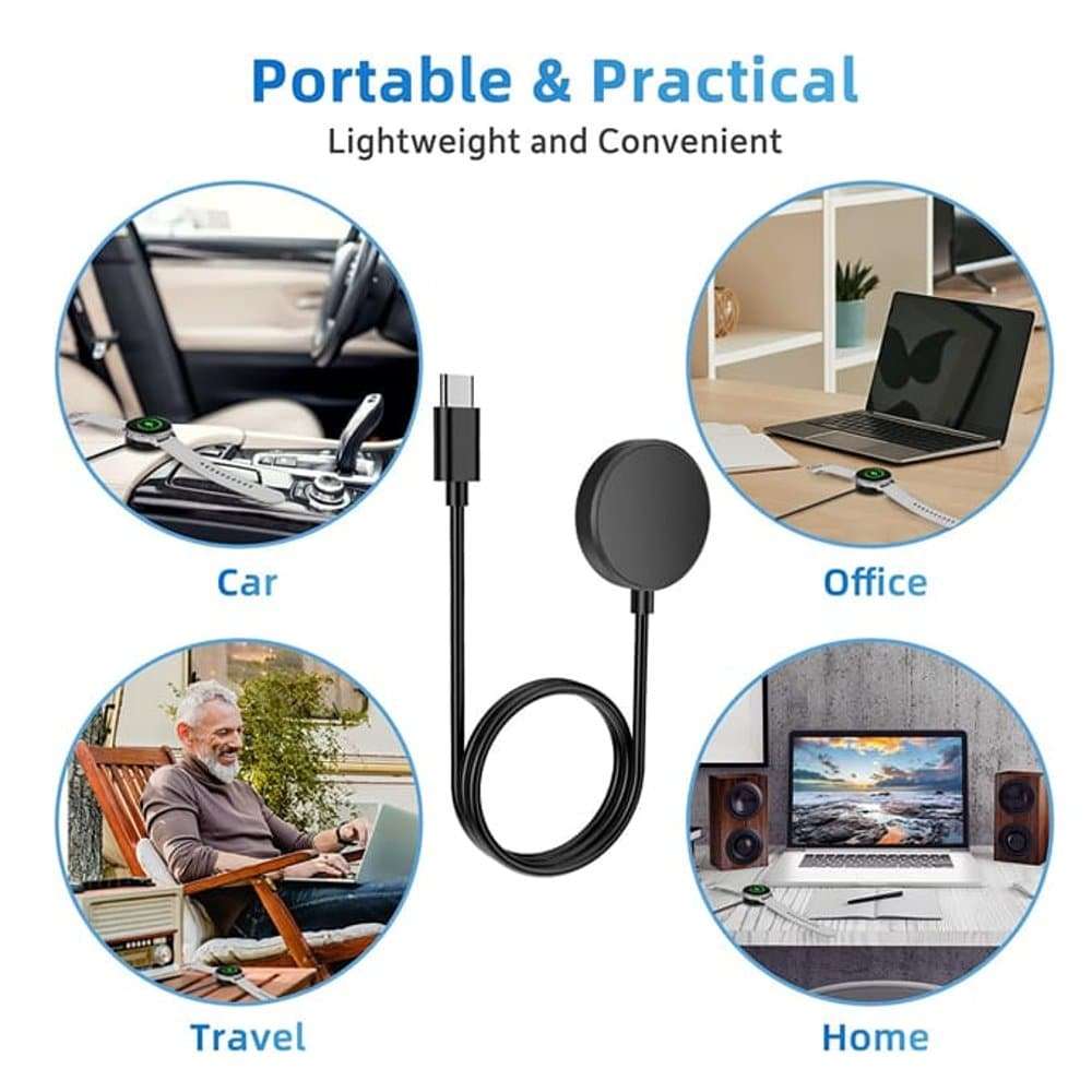 Killer Deals Type-C Charger Cable Dock for Samsung Galaxy Watch 5- 1m