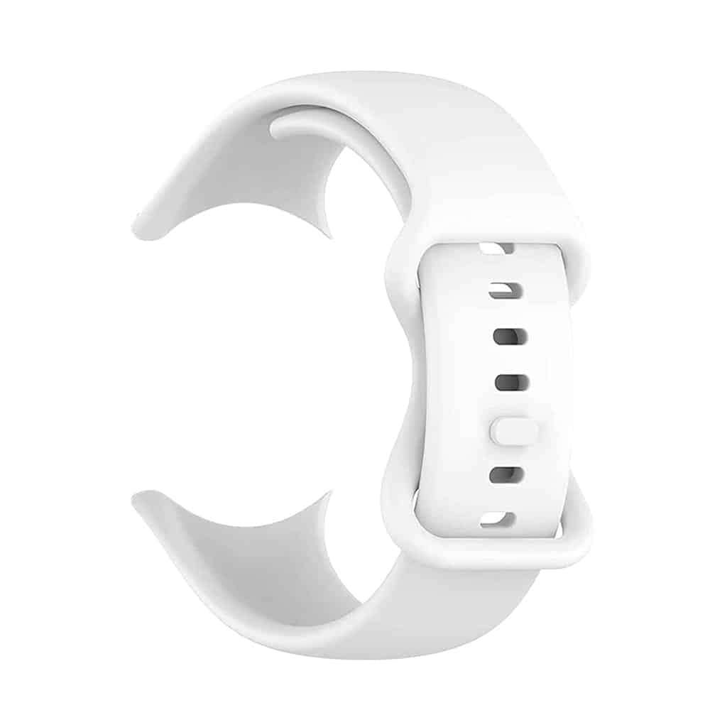 Killer Deals Silicone Strap for Google Pixel Watch 1- White- S/M