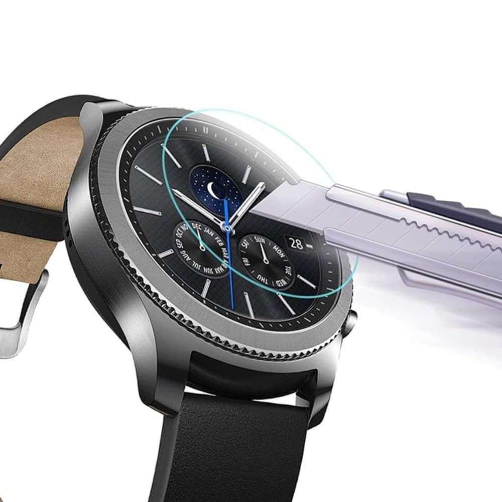 Killer Deals 33mm Tempered Glass Screen Protector for Samsung Gear S3 x2 - Combo