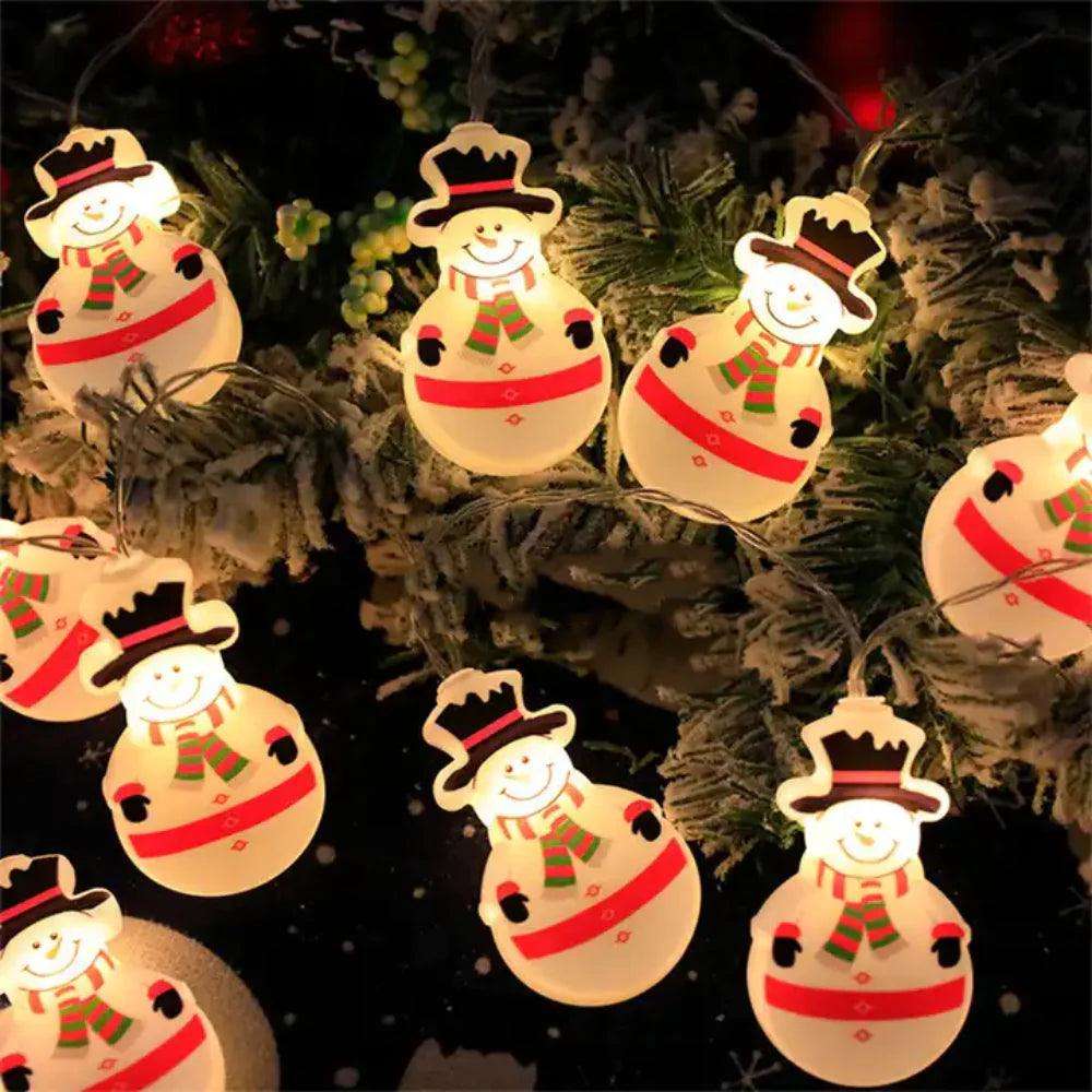 Santa's Twinkle Trail Warm White LED Lights