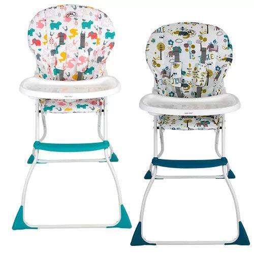 Turquoise Compact Fold High Chair