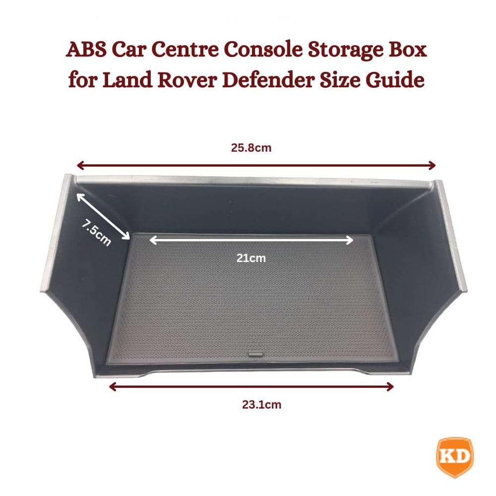 Killer Deals ABS Car Centre Console Storage Box for Land Rover Defender