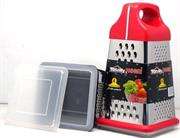 Totally 4 Sided Grater with Storage Container
