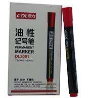 DLOffice Permanent Markers Pack of 10 Red