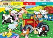 Brainware 15pc Farm Wooden Puzzle