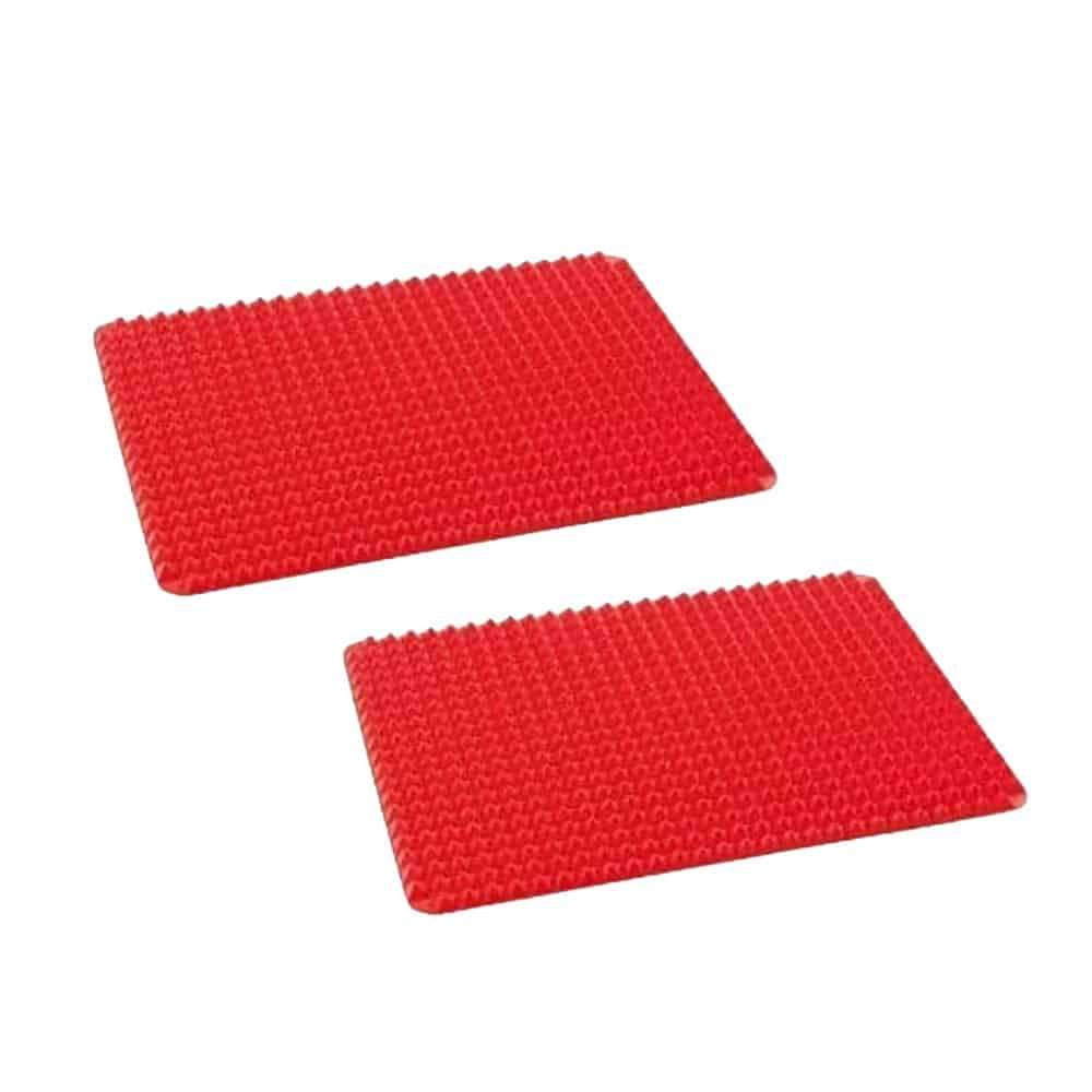 Killer Deals Silicone Non-Stick Kitchen Cake Baking Pyramid Mat 2 Pack