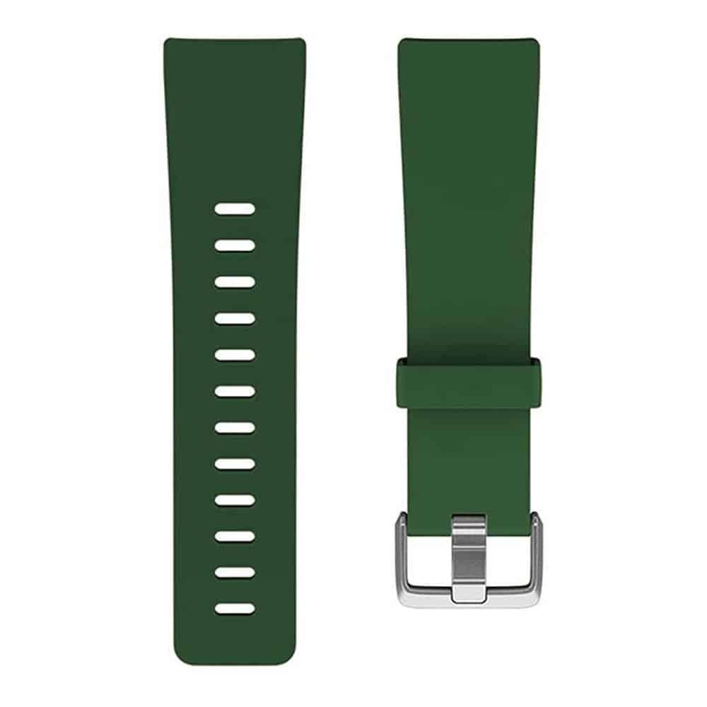 Killer Deals Fitbit Versa silicone strap - Dark green (M/L)