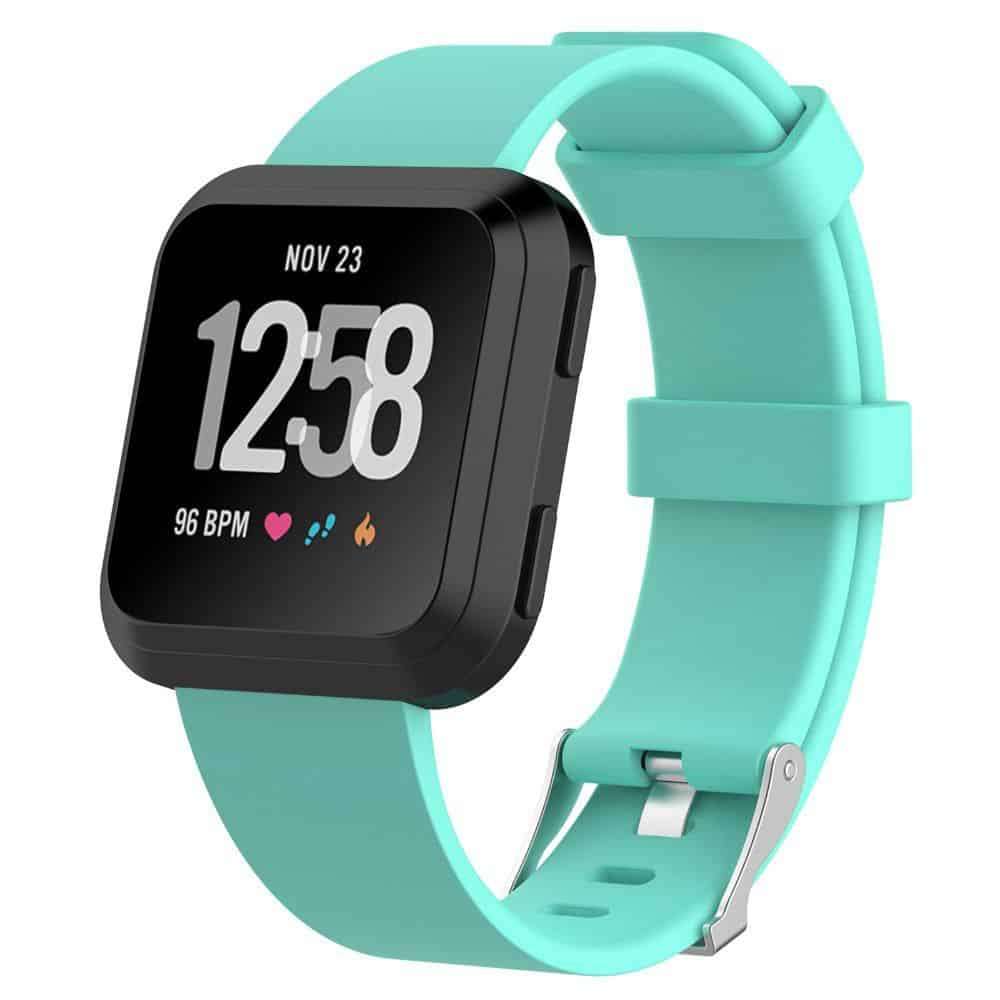 Killer Deals Silicone Strap for Fitbit Versa/Versa 2 (S/M) - Frost Blue