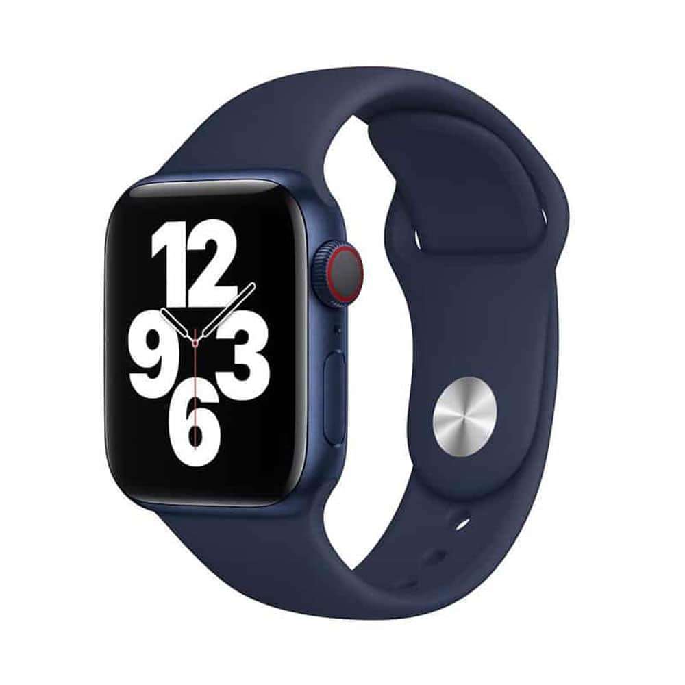 Silicone Strap for 42/44/45/49mm Apple Watch (S/M) - Lavender