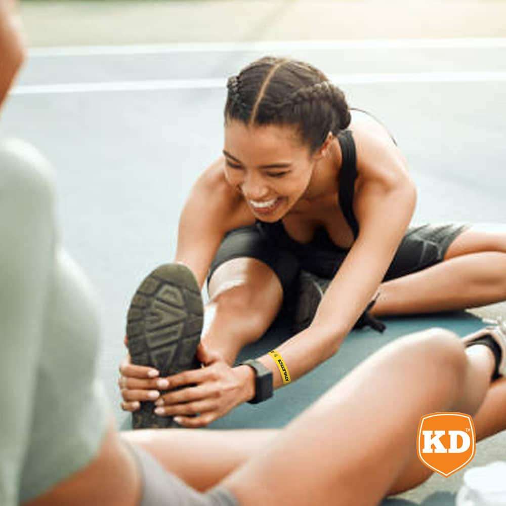 Killer Deals Debossed "Athletics" Silicone Wristband Bracelet- 3 Pack