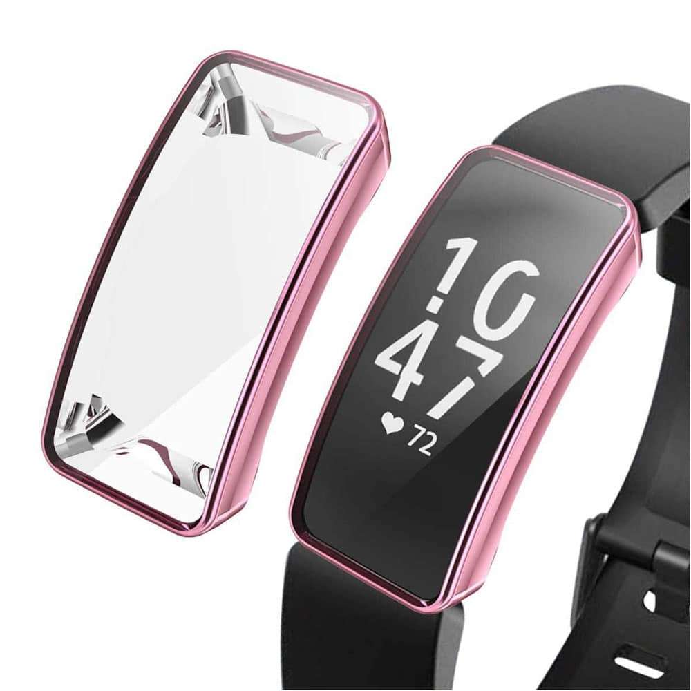 Killer Deals TPU Case for Fitbit Inspire/Fitbit Inspire HR - Rose Pink