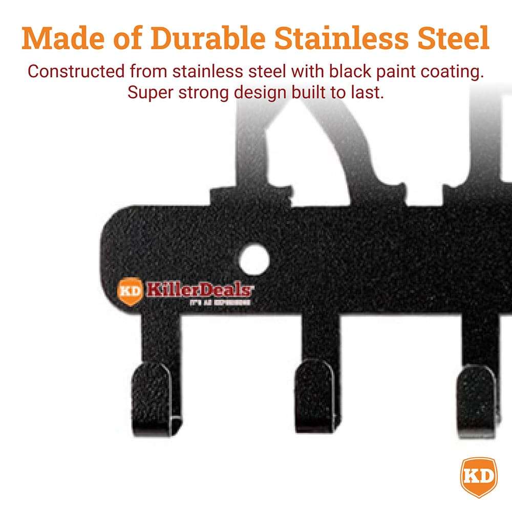 Killer Deals Wall Mounted Bag Hat Key Holder Organizer Hook Hanger Rack