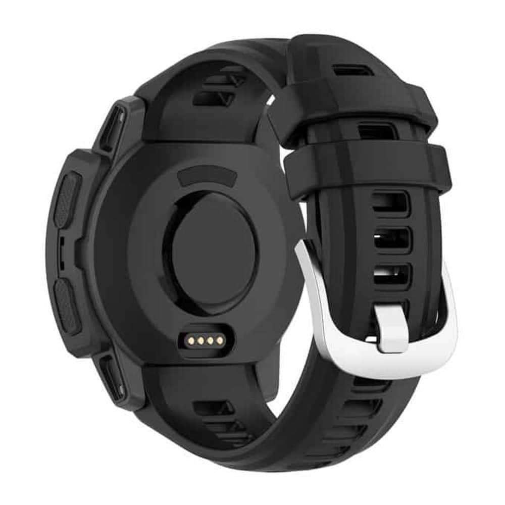 Killer Deals 22mm Garmin Instinct Replacement Silicone Strap - Black