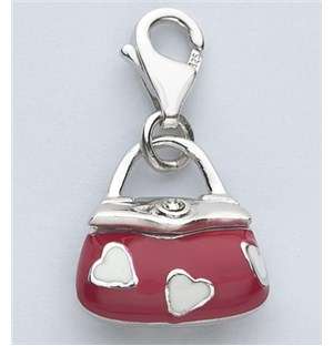 Miss Silver Handbag Charm