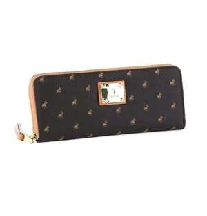 Polo Freedom Iconic Zip Around Purse Brown