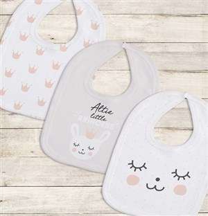 Personalised Set of Bunny Bibs