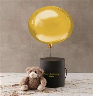 Personalised Anniversary Black Box