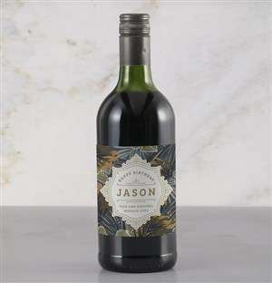 Personalised Birthday Antique Rietvallei Wine