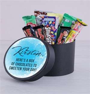 Personalised Sweeten Your Day Hat Box