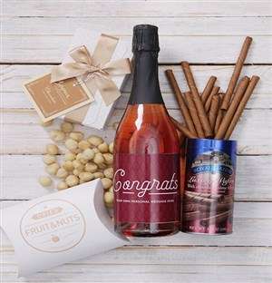 Personalised Congrats Gourmet Giftbox