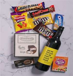 Personalised Team Player Gourmet Hamper