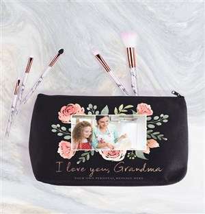 Personalised Grandma Photo Cosmetic Bag