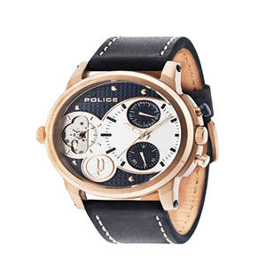 Police Gents Diamondback Watch
