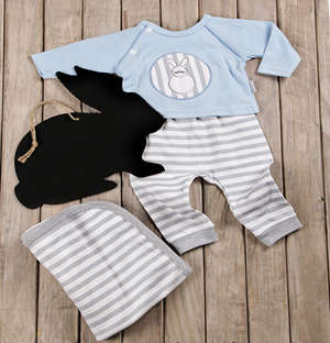 Some Bunny Loves You Baby Boy Gift Set