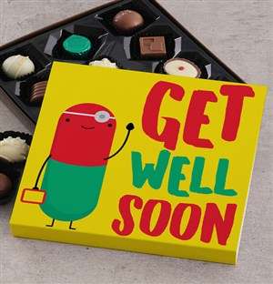 Get Well Soon Choc Tray